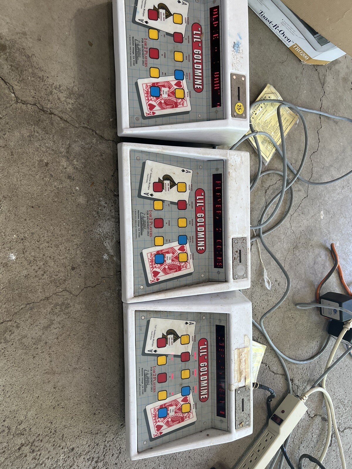 LIL GOLDMINE Bartop Poker Play Computer SUPER RARE J. Nelson Technology 