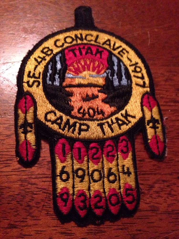 SE-4B Conclave 1977,Camp Ti'ak OA Lodges 169,193,202,260,345.404 Host