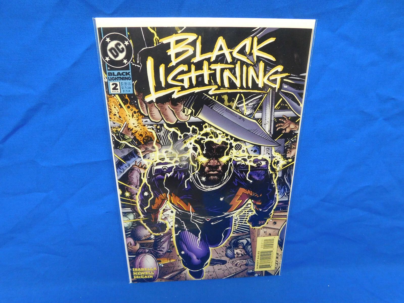 Black Lightning #2 1st Appearance Of Painkiller DC Comics 1995 VF/NM