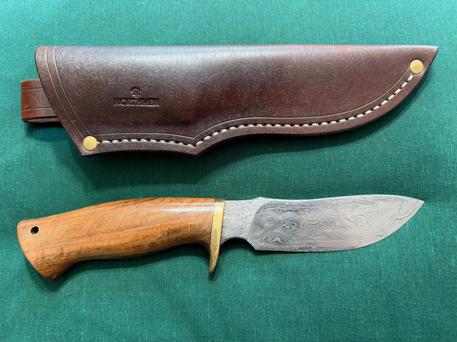 Northmen Guild Damascus Hunter\'s Knife