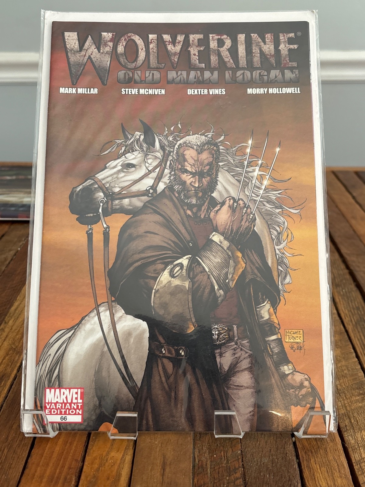 Wolverine old man logan #66 Michael Turner illustration variant