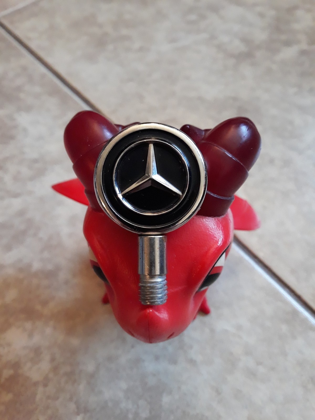 Ultra Rare Vintage Mercedes-Benz  Emblem--VERY WELL MADE--FREE SHIPPING---