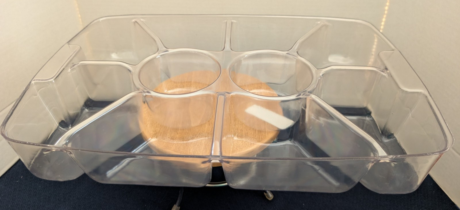 Longaberger  10 Way Divided Protector for Hostess Serving Tray  #40037