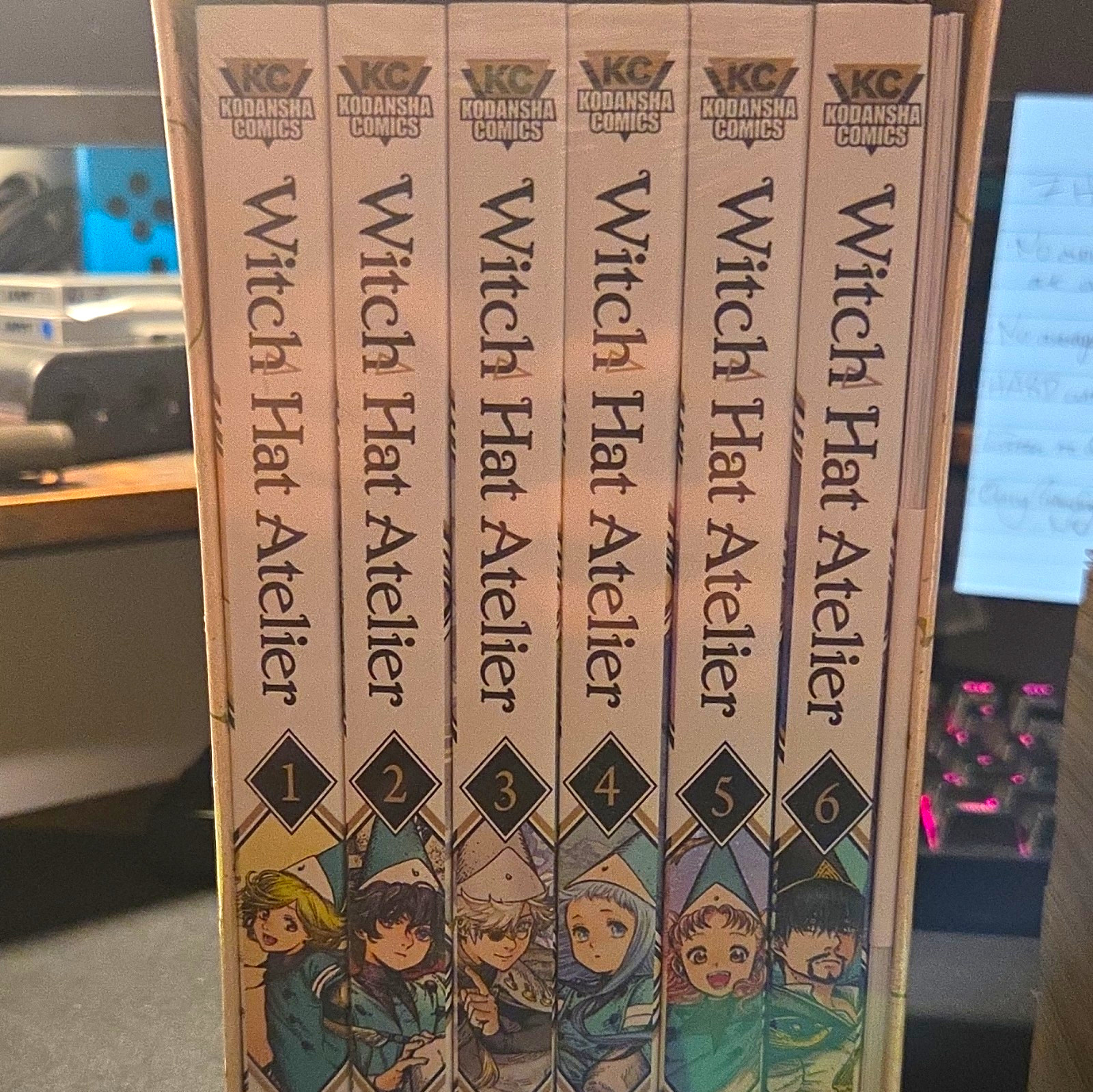 Witch Hat Atelier Box Set Vol. 1-6 English Manga Kodansha Comics