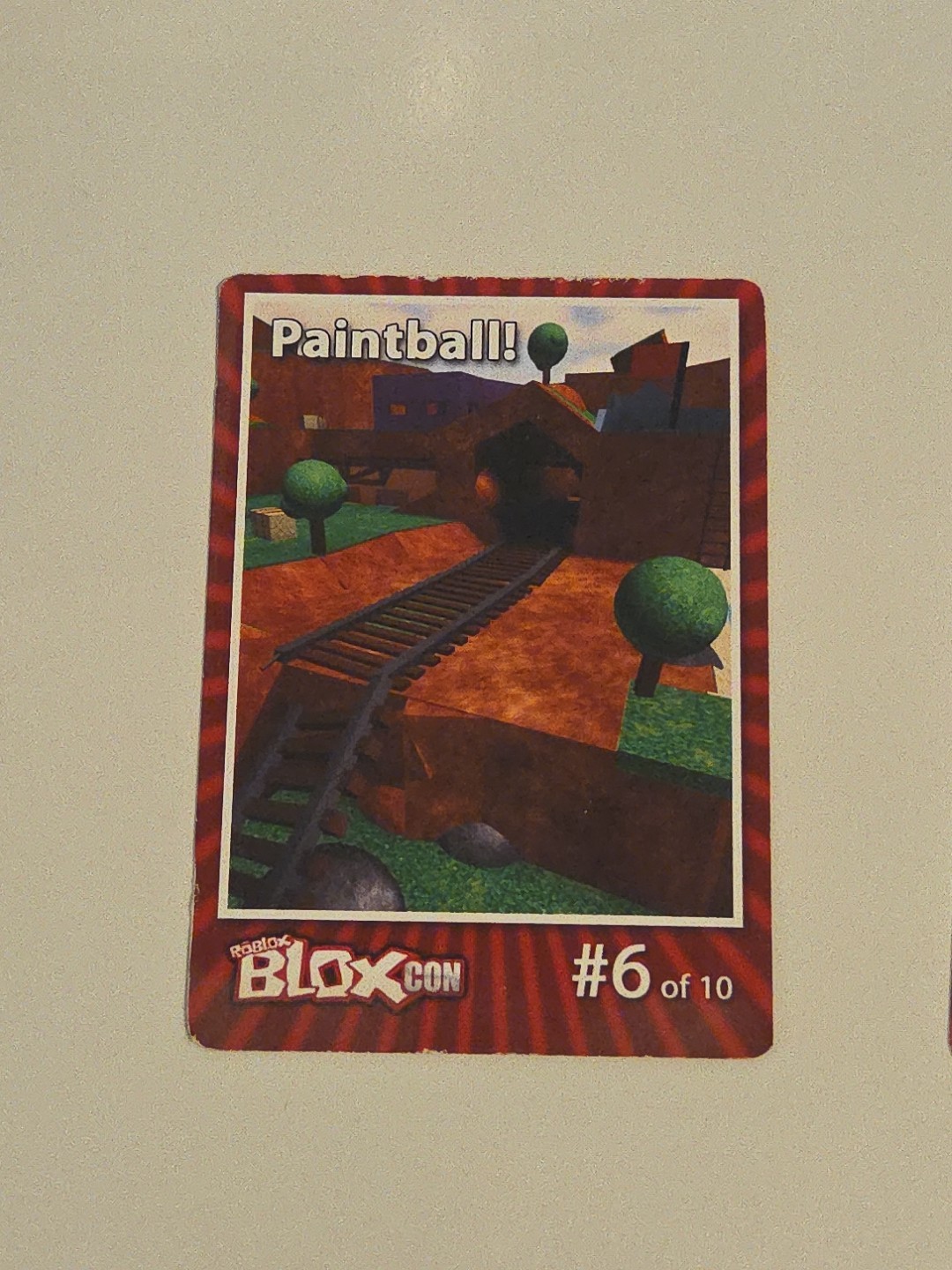 BLOXcon Trading Card ROBLOX Paintball #6