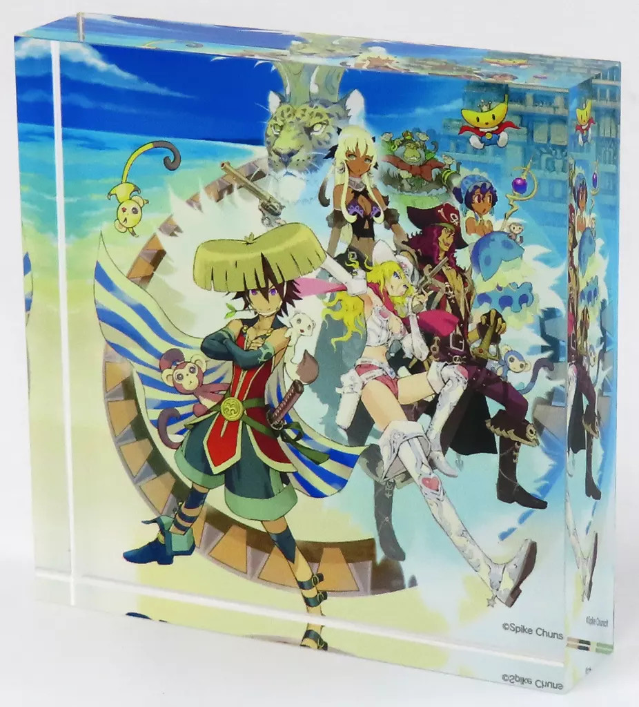 Shiren of Fuurai Acrylic Block MAGIC Lottery Dungeon Figure 90mm MAGESMAGESC