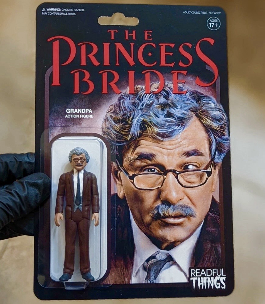Rare 1/1 Princess Bride Peter Falk Custom Action Figure Readful Things MOC DKE
