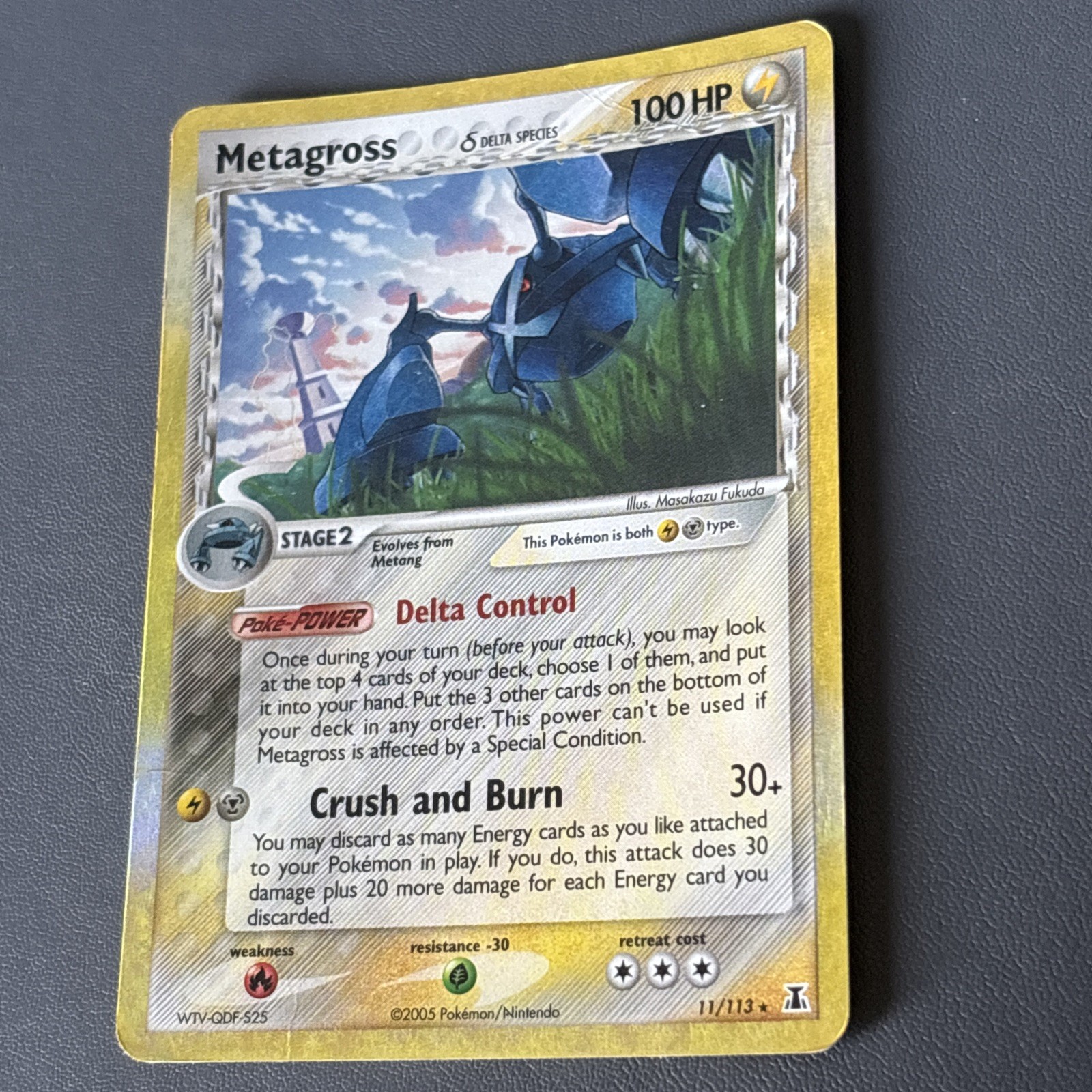 Metagross (Delta Species) - Pokemon - 11/113 - Holo Rare - Holofoil - English HP