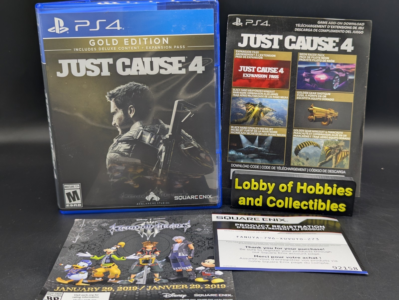 Just Cause 4 - Gold Edition ( PlayStation 4 PS4 ) CIB - Mint Disc - Pristine 