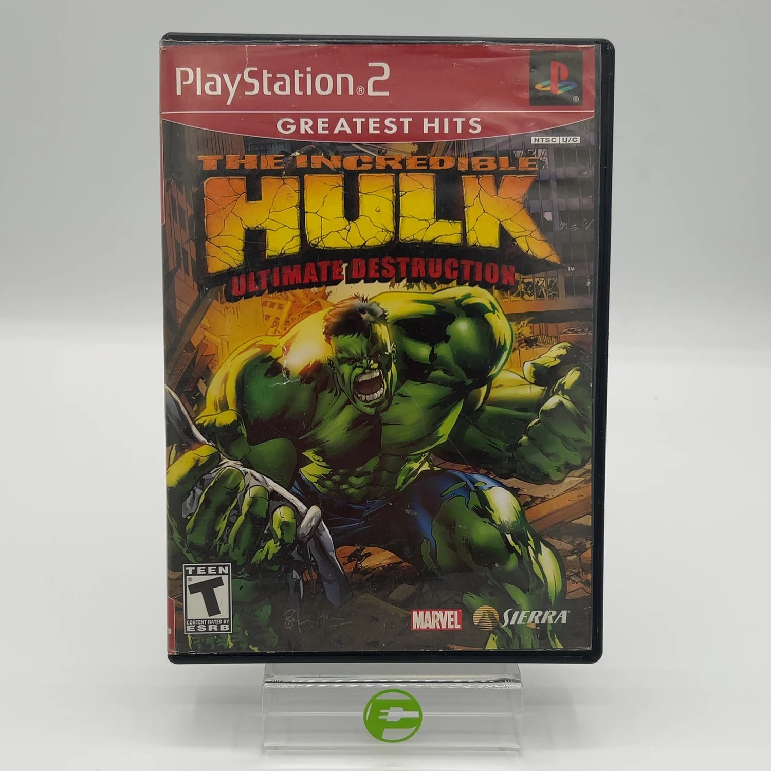 The Incredible Hulk Ultimate Destruction (Sony PlayStation 2 PS2, 2005)