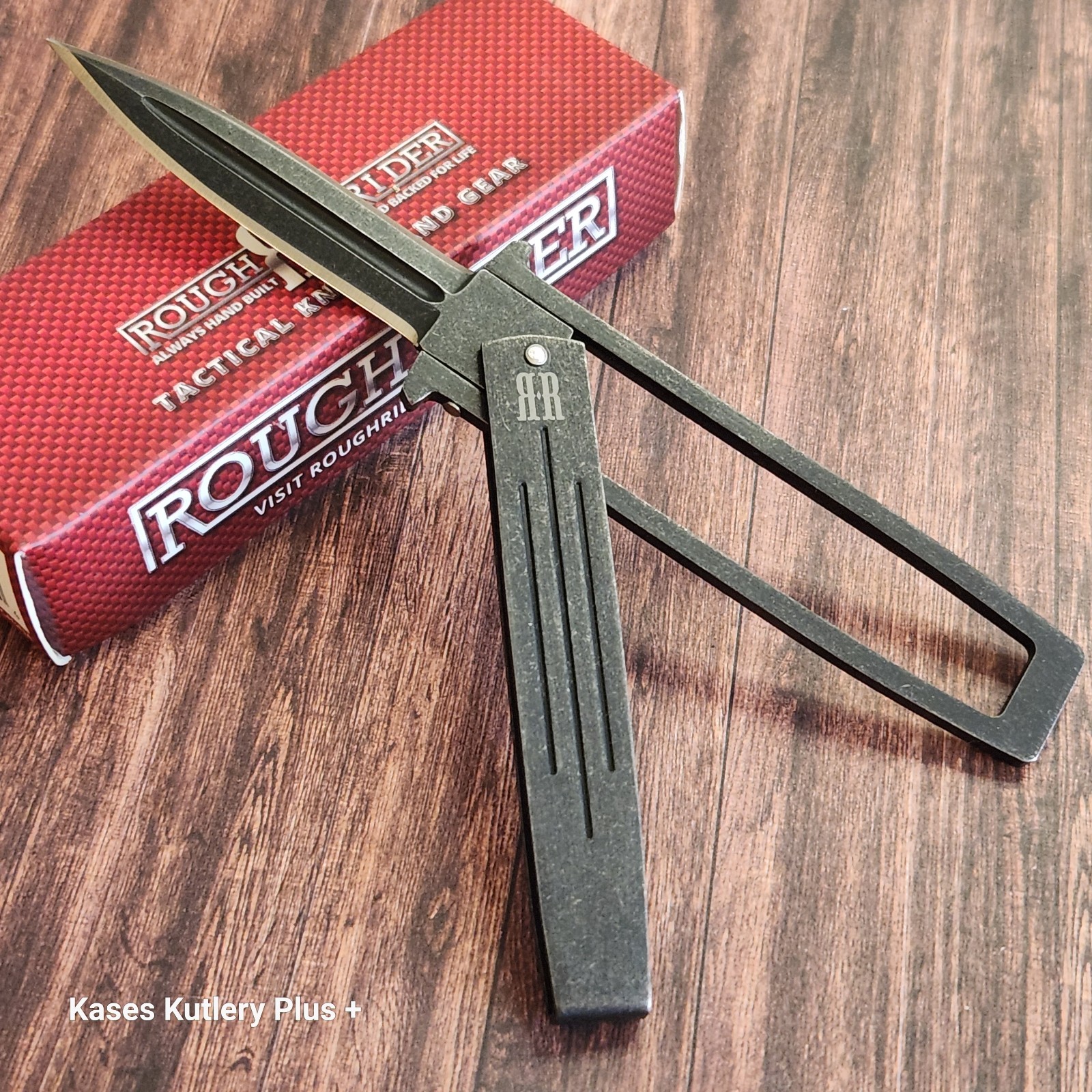 Rough Rider RR1979 Funny Folder Swinger 3.75\
