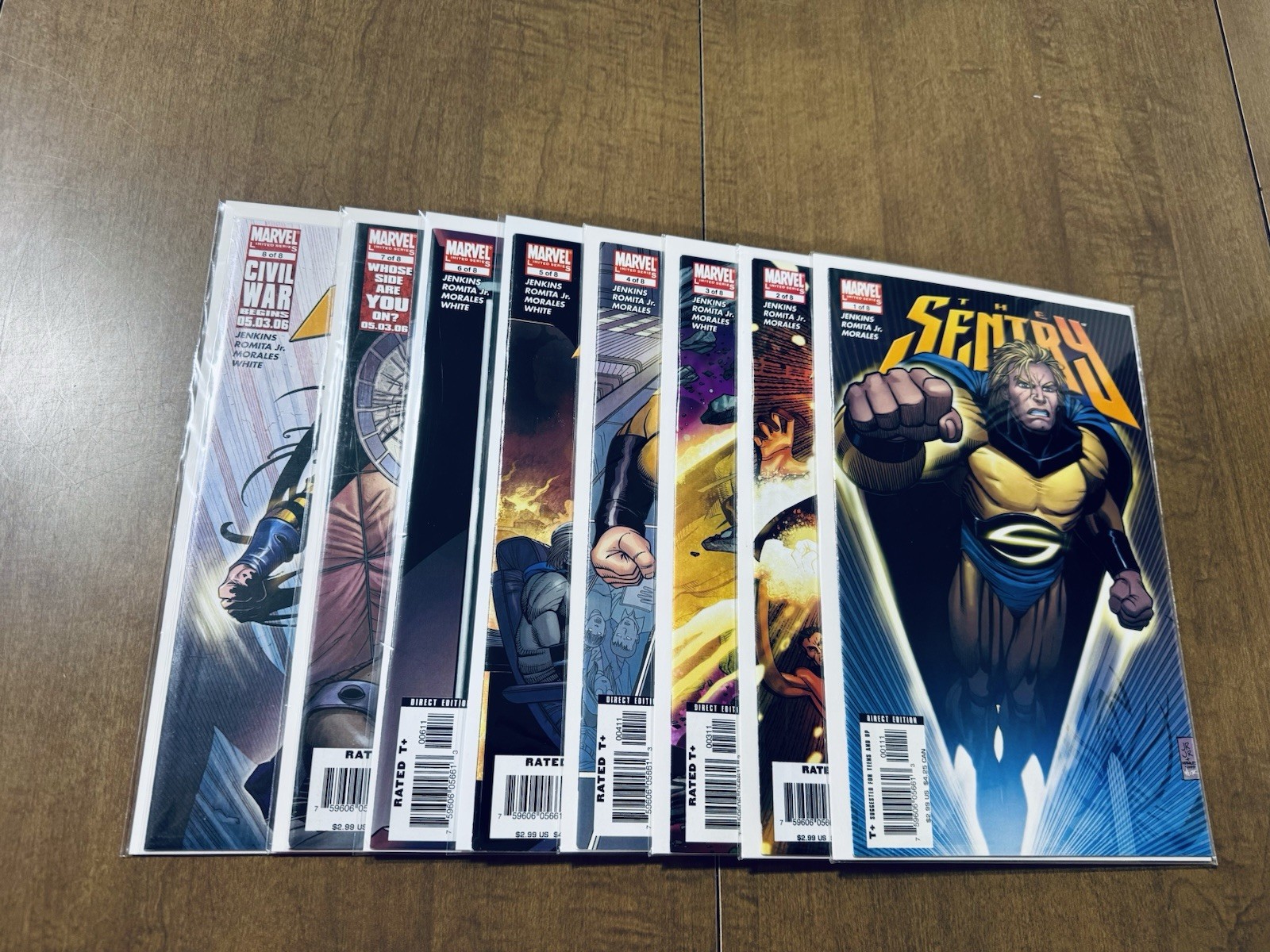 The Sentry #1-8 COMPLETE Set Marvel 2005 Romita Jr 1st Print VF/NM