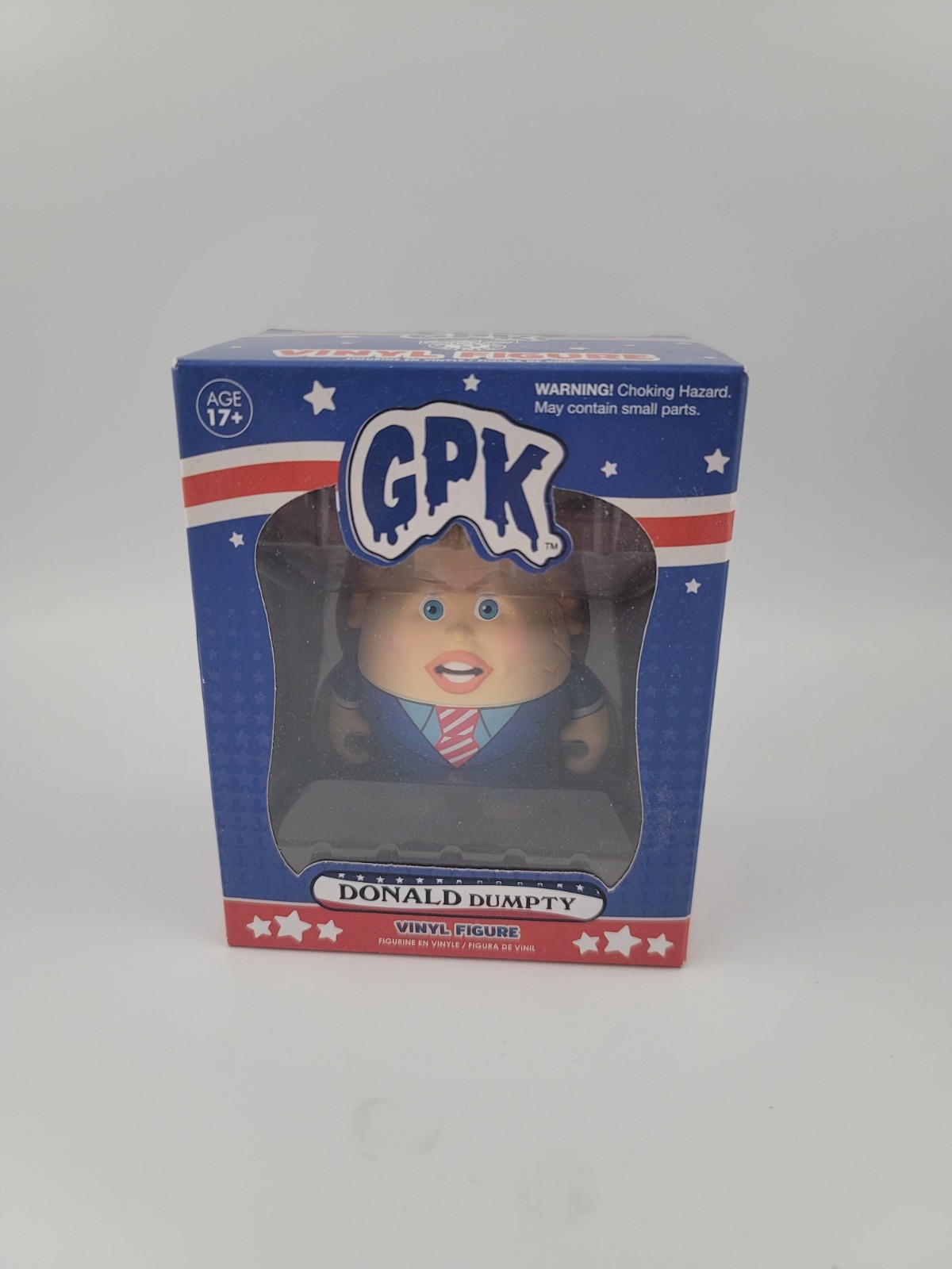 Topps Garbage Pail Kids “Donald Dumpty” 2016 Election Donald Trump Vinyl NIB