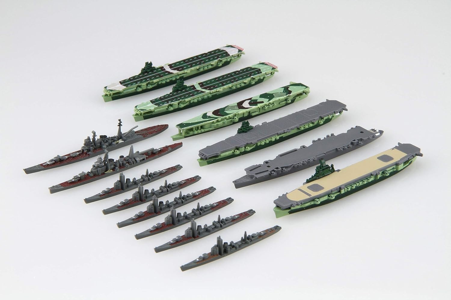 Fujimi Model 1/3000 Collecting Warship Series No.19 Surviving Ship Set NEW
