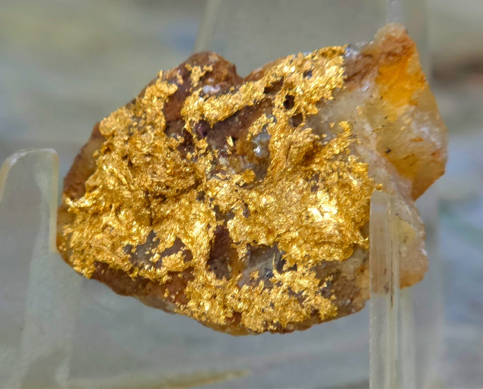 Crystalline Gold Ore Specimen 4.63g Soft And Malleable ☆NO TARIFFS☆VERY NICE