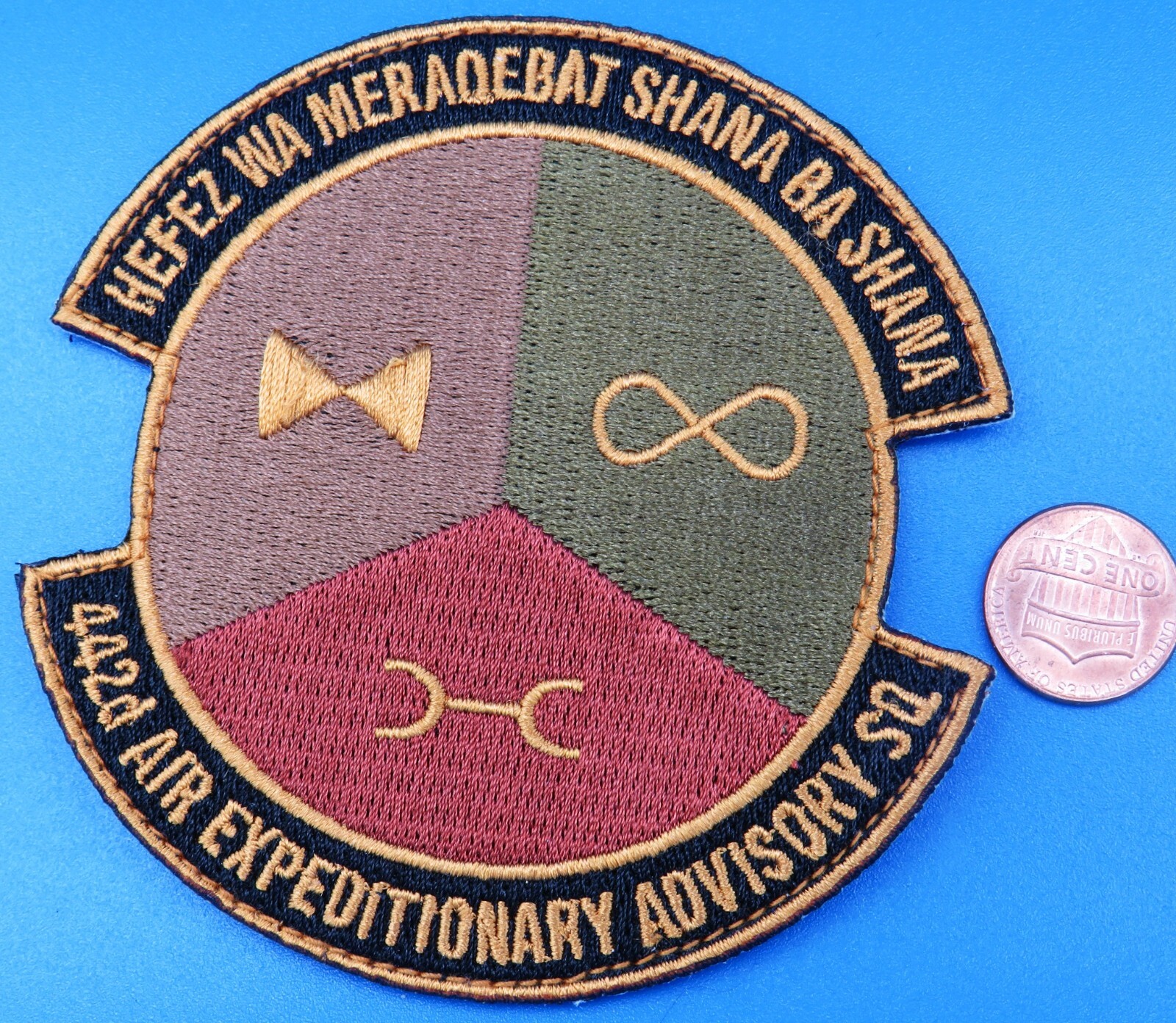 USAF PATCH vtg 442nd AIR EXPEDITIONARY Advisory Squad KANDAHAR AB Afghanistan