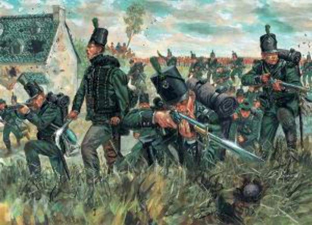 Italeri 1:72 - British 95th Regiment (nap. Wars), Green