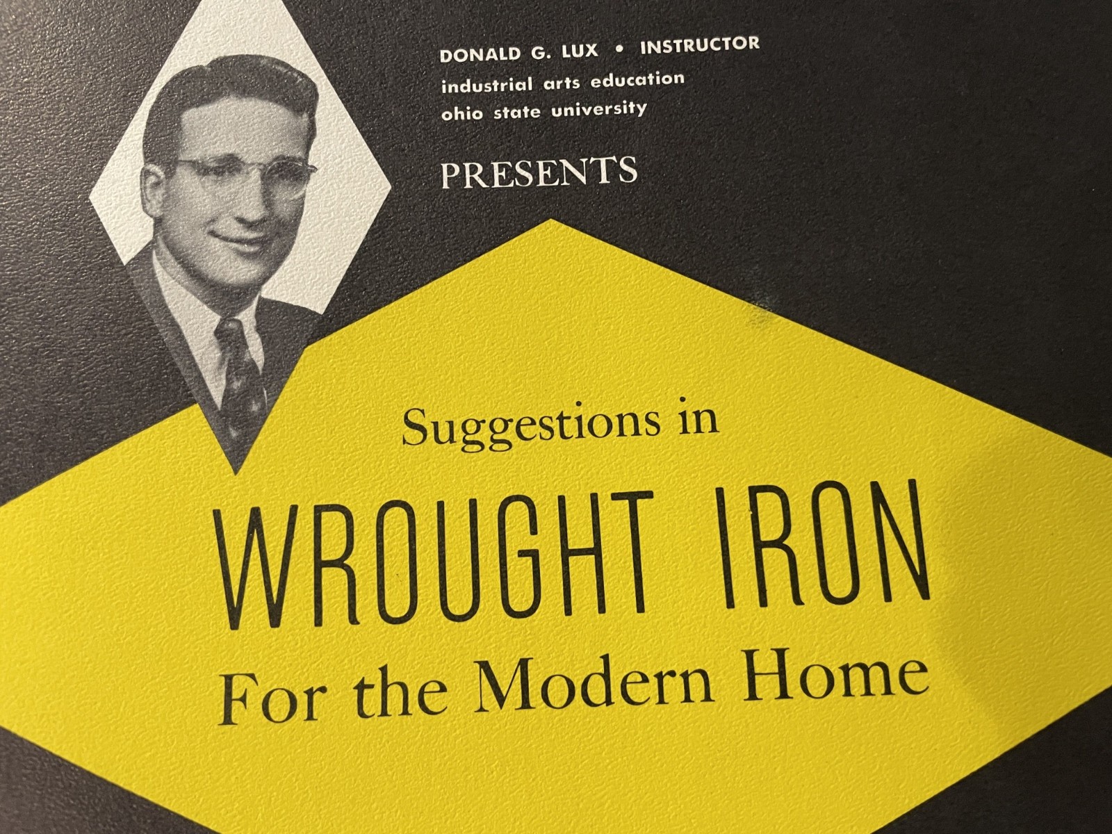 Suggestions In Wrought Iron For The Modern Home Circa 1960 / 8 Projects Folder