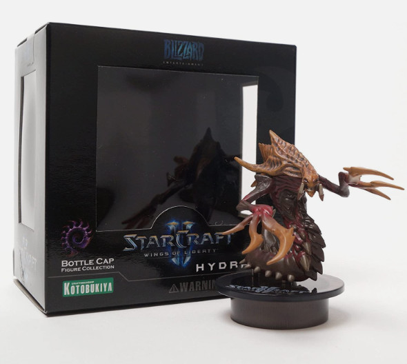 STARCRAFT 2 KOTOBUKIYA HYDRALISK Zerg Bottle Cap Figure Collection New