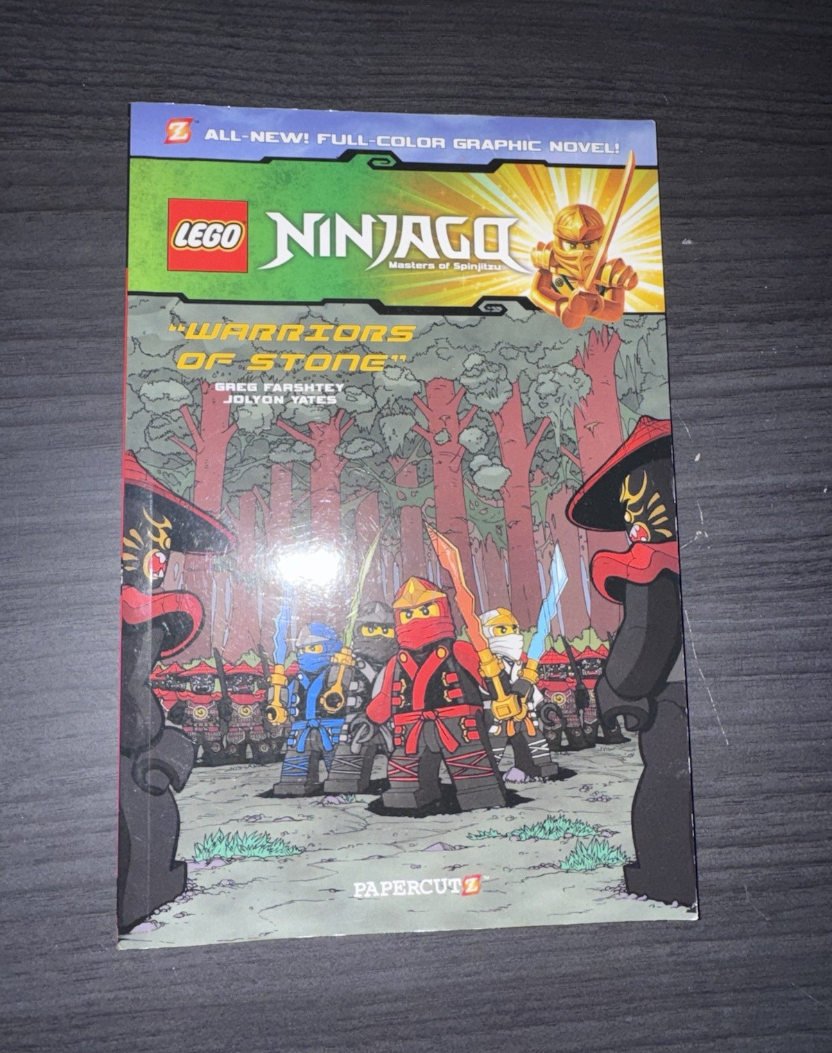 LEGO Ninjago Masters of Spinjitzu: Warriors of Stone TPB (Papercutz, 2013)