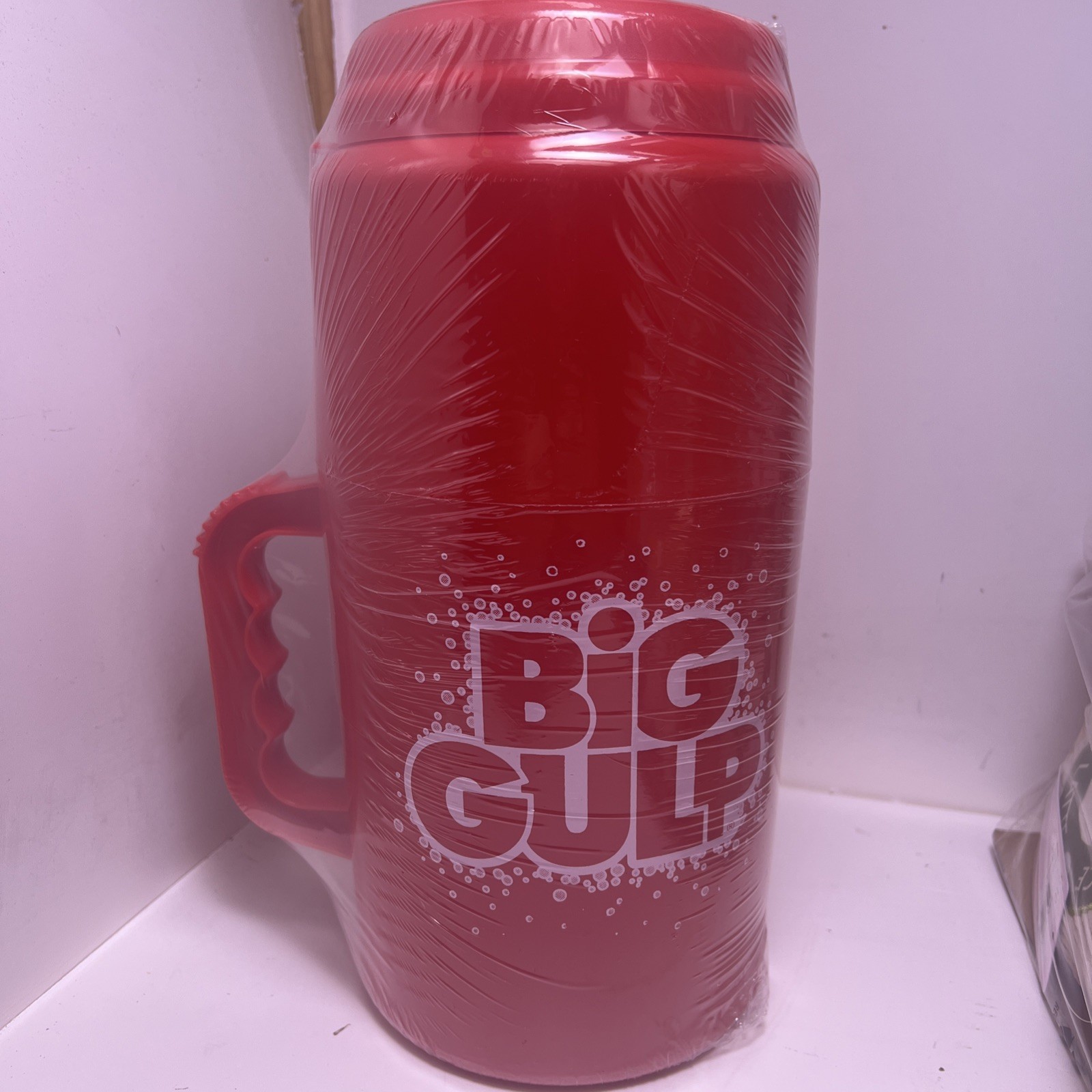 7-Eleven HUGE Big Gulp Insulated 100oz/2.96 Fountain Mug Red Thermos SEALED NEW