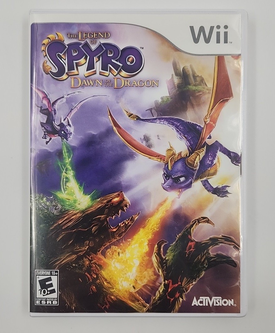 Nintendo Wii The Legend of Spyro Dawn of the Dragon 2008 CIB Tested   i12