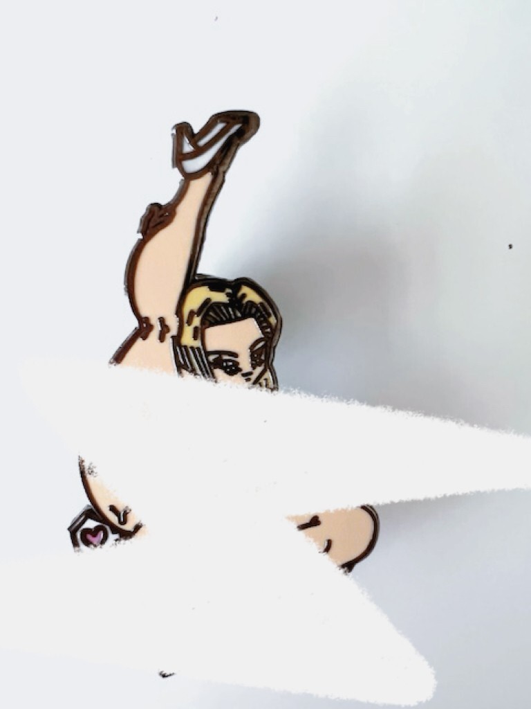 Original NSFW Android 18 Limited Edition enamel pins