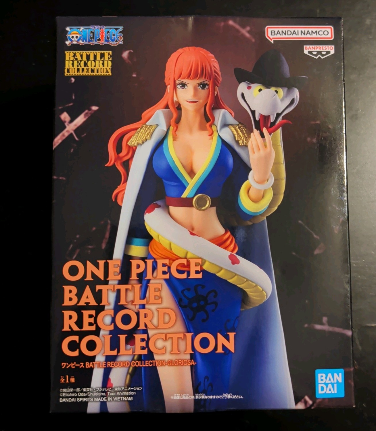 One Piece Battle Record Collection Gloriosa Figure Banpresto Japan New Sealed US