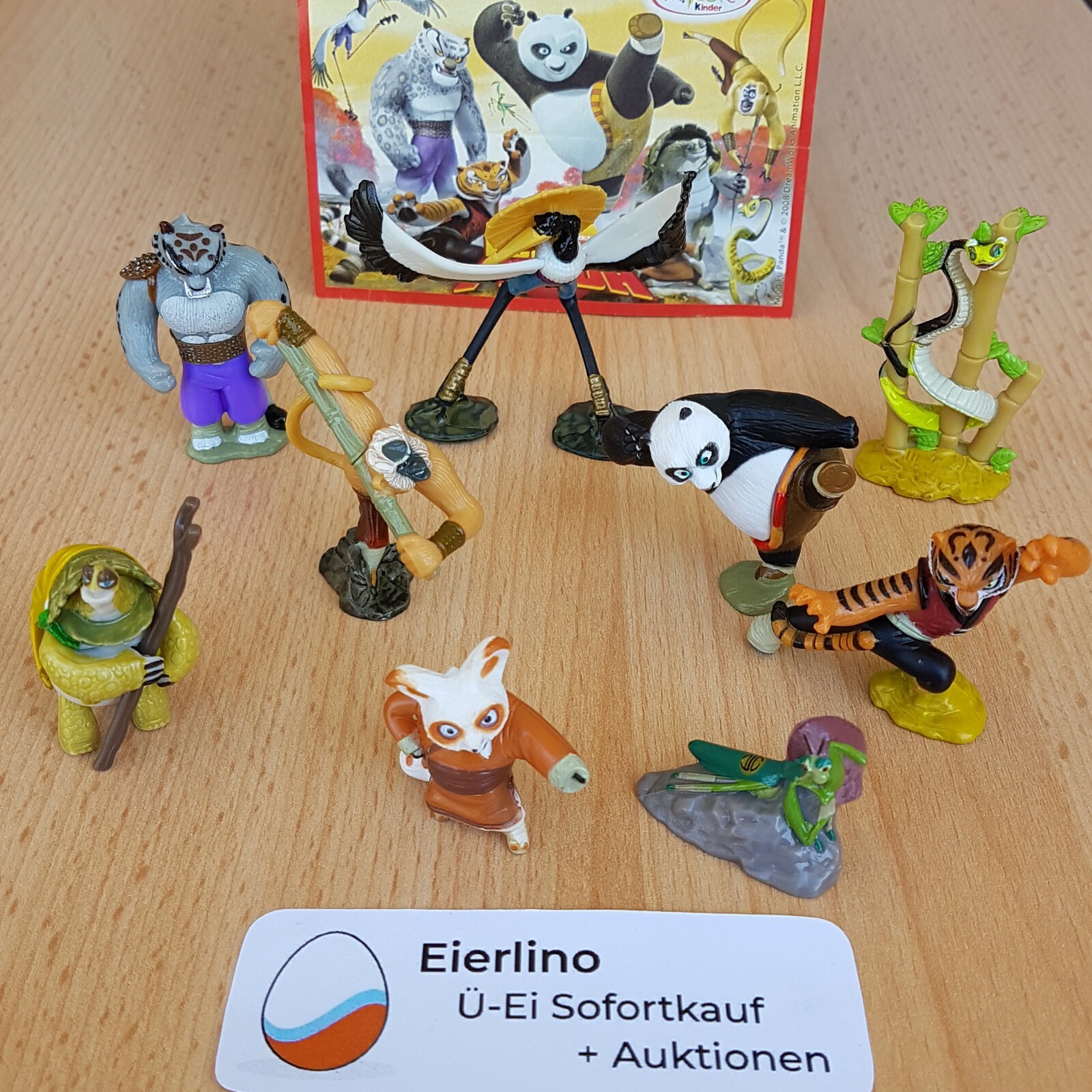 TOP KINDER SURPRISE SET + Kung Fu Panda + mint 1.3