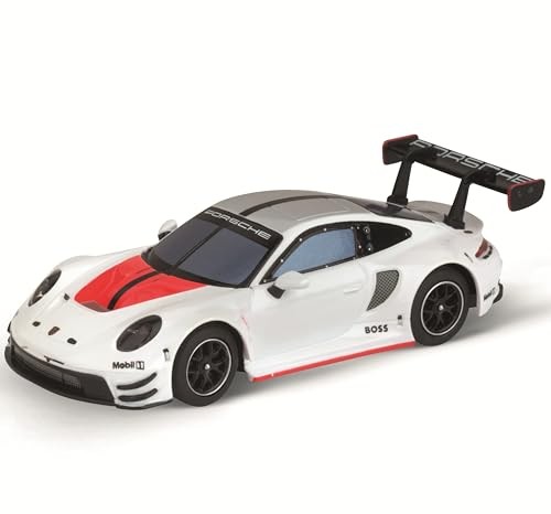 Carrera Hybrid Racing Car Porsche 911 GT3 R White Lightning 1:50 Scale Front