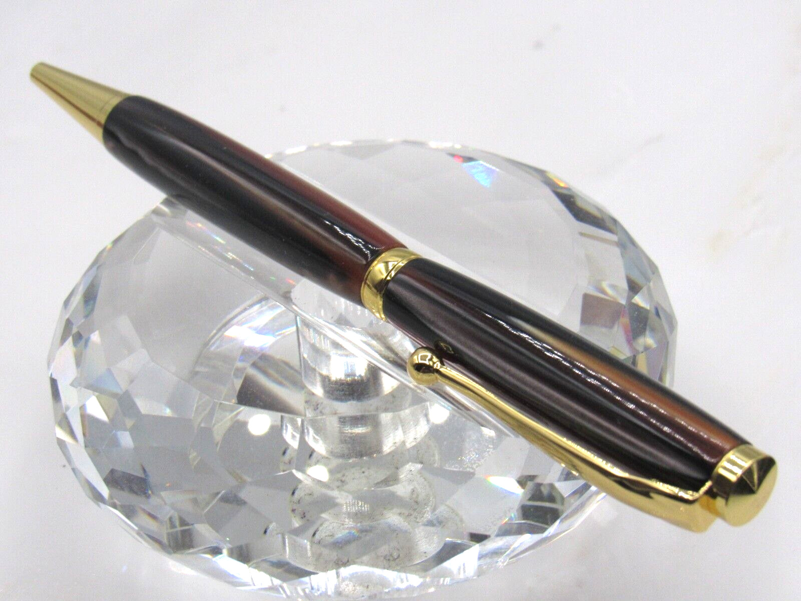 AWESOME HIGH QUALITY HANDMADE SLIMLINE MULTI COLOR ACRYLIC TWIST BALL POINT PEN