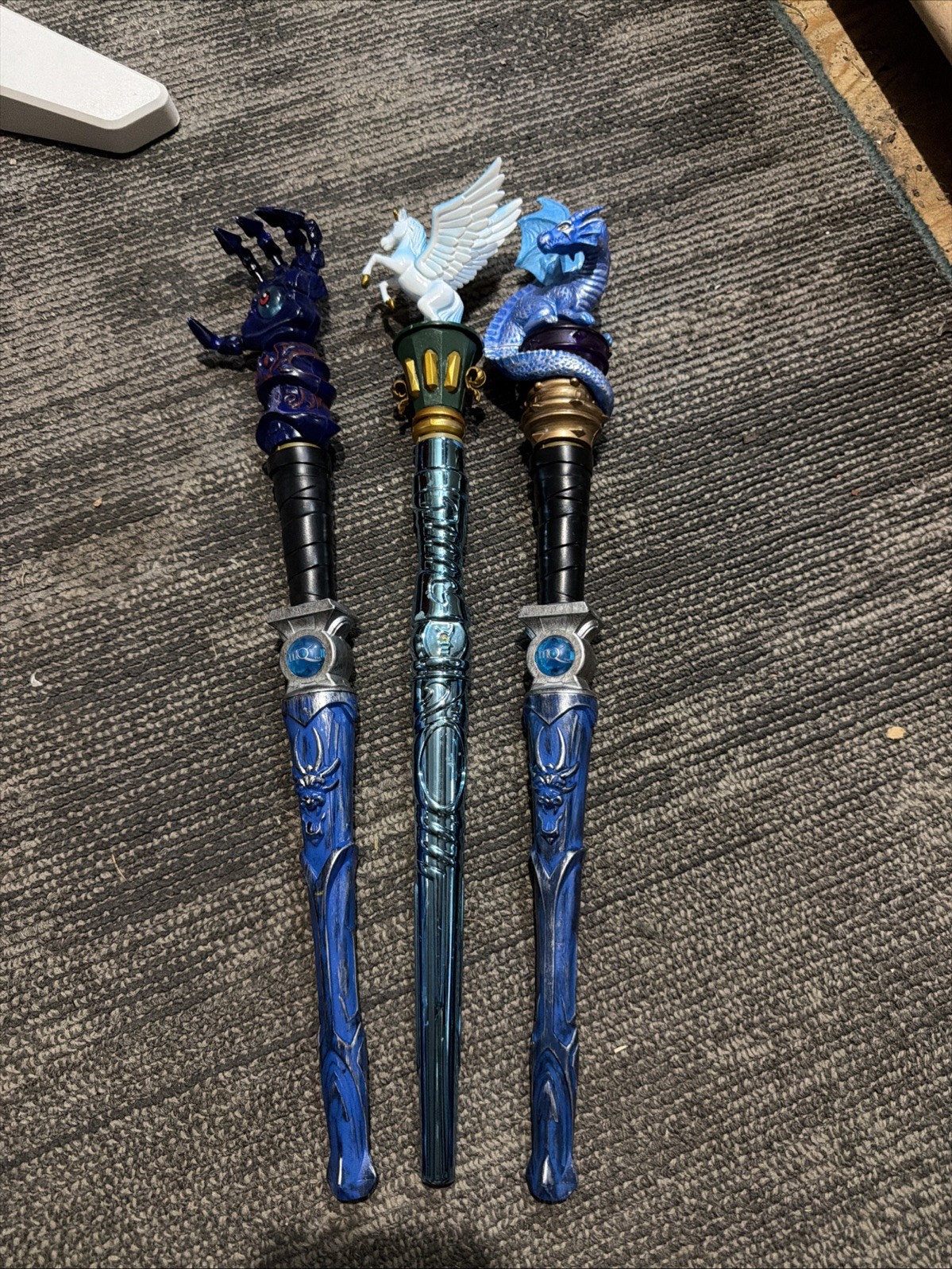 MagiQuest Interactive Magic Wands Dragon & Eye Great Wolf Lodge Wizard Wand Lot