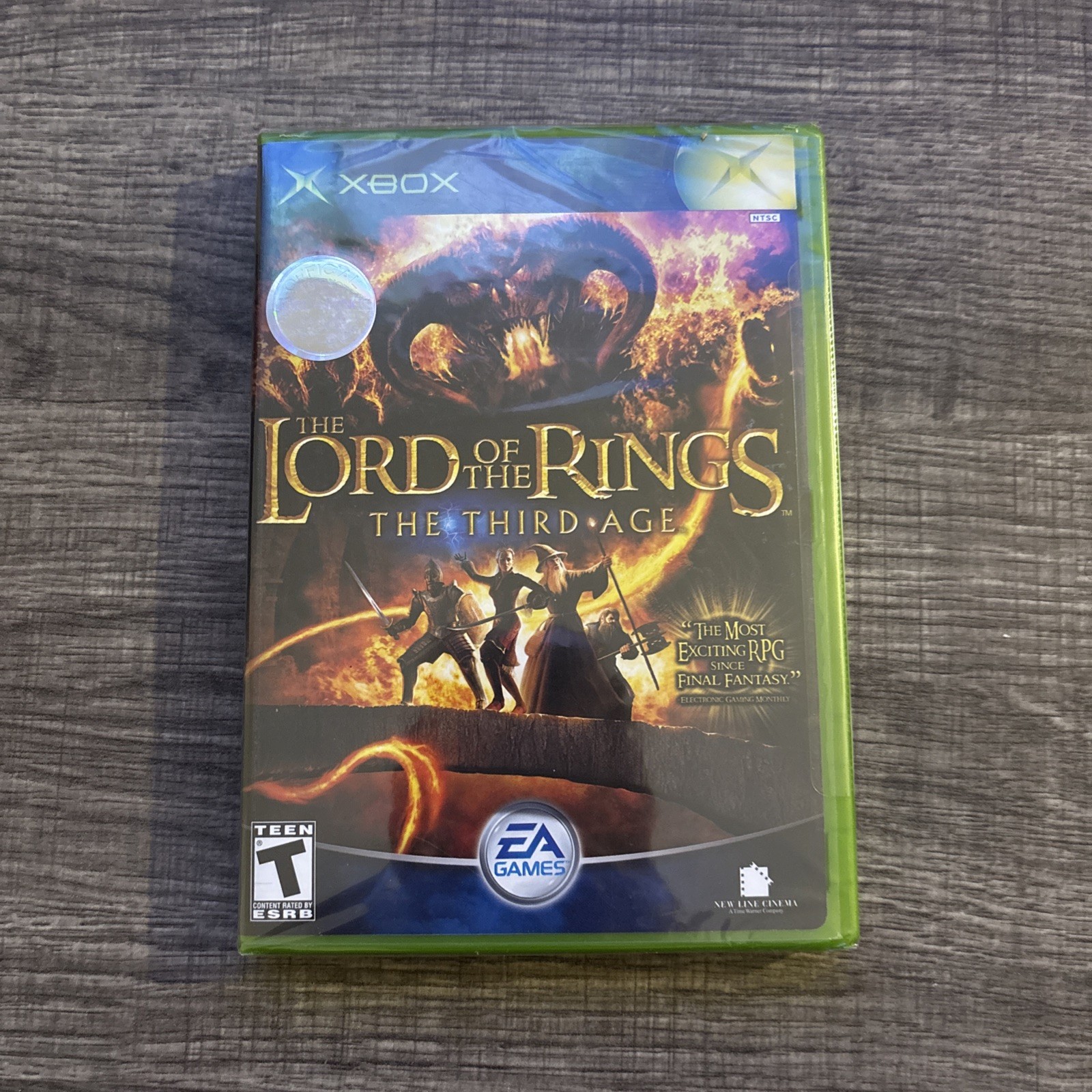 Lord of the Rings: The Third Age (Microsoft Xbox, 2004) Brand New Sealed