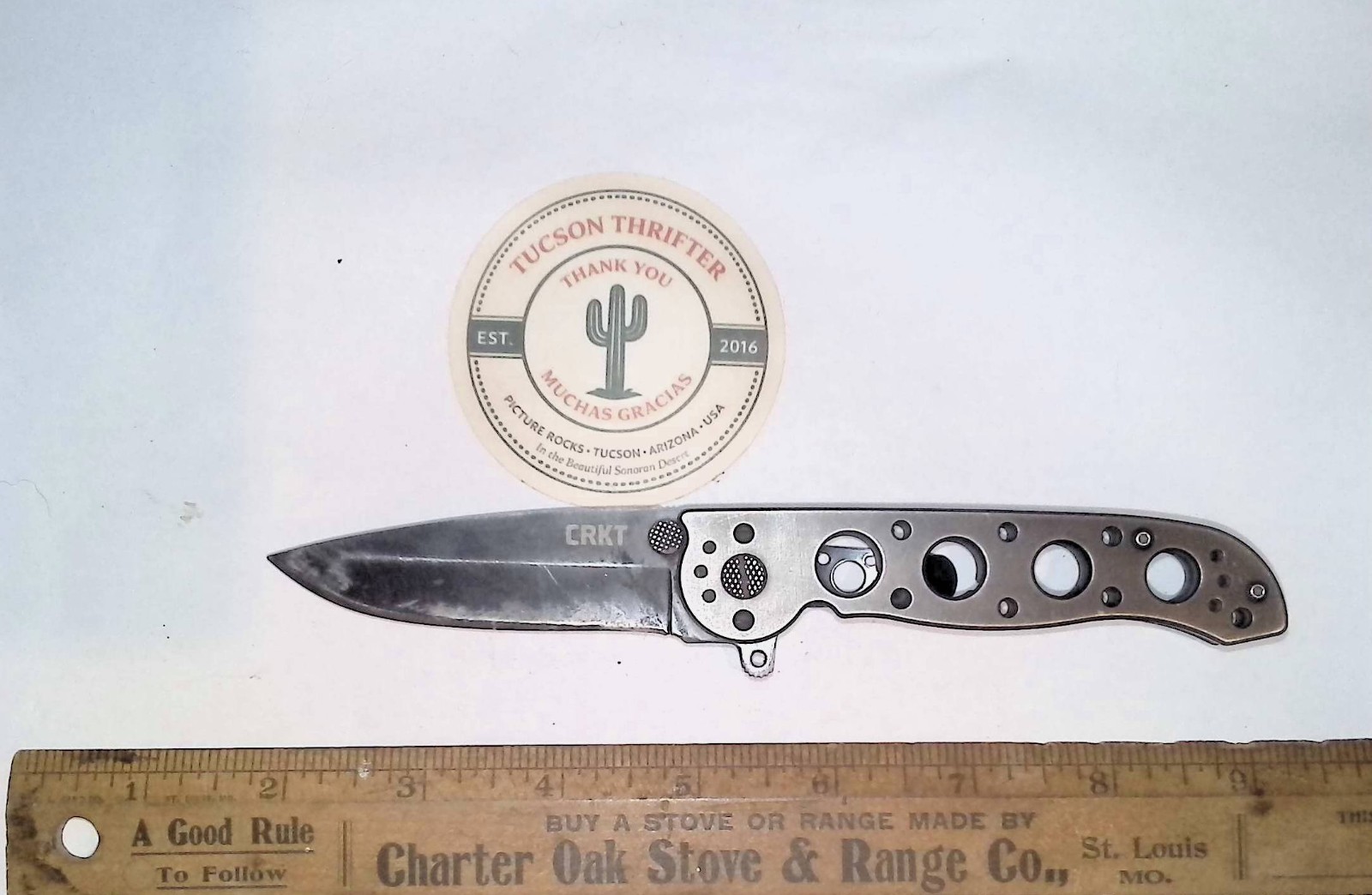 CRKT M16-02KS Carson Design  Single Blade Knife,