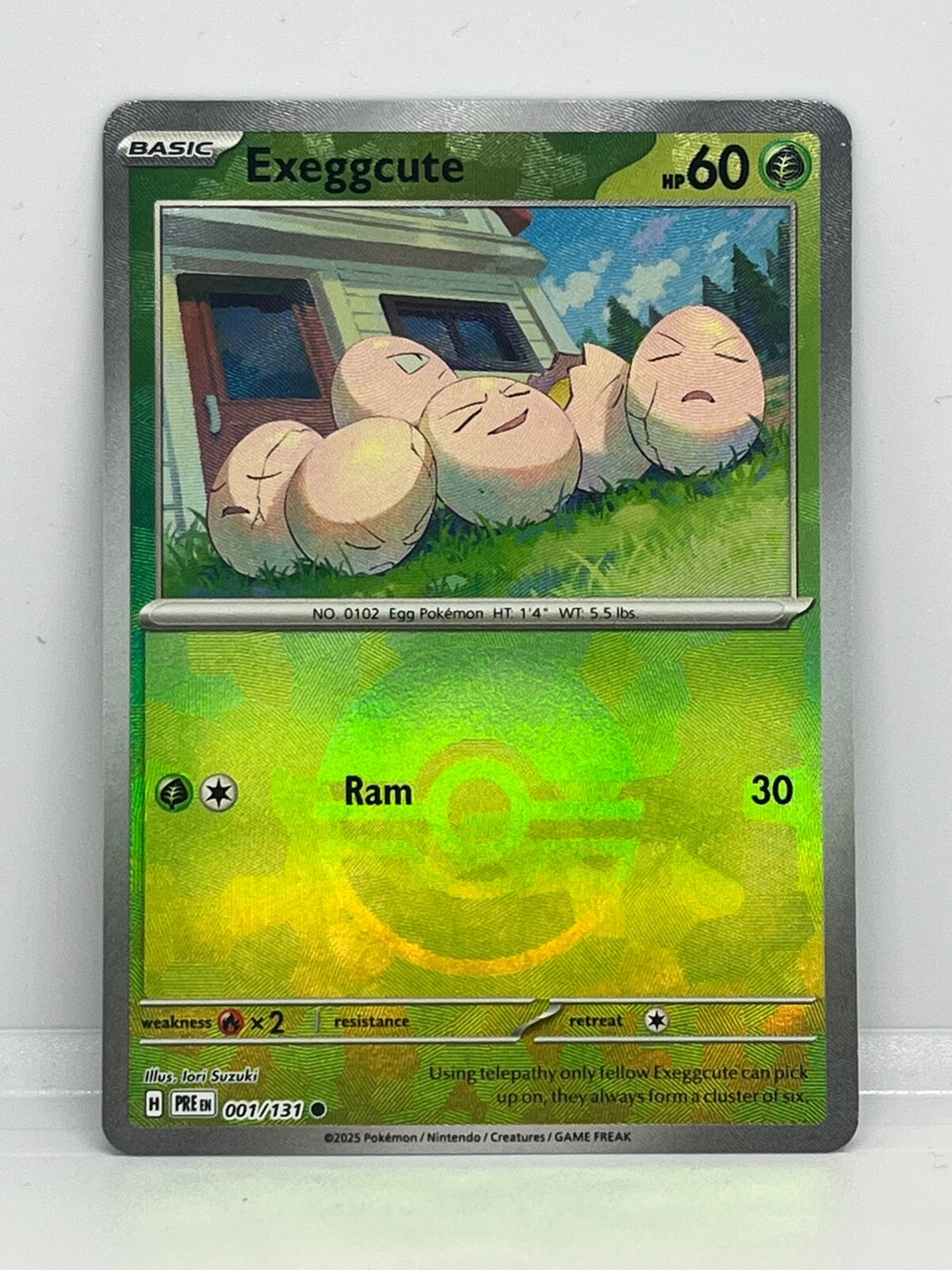 POKEMON PRISMATIC EVOLUTIONS POKE BALL REVERSE HOLO CARDS