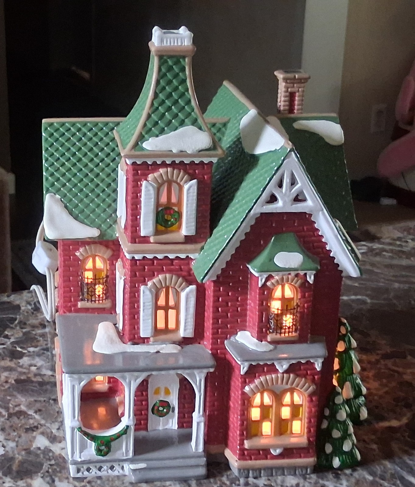 Department 56 Beacon Hill Victorian Christmas Snow Village Collection 1995 Rare