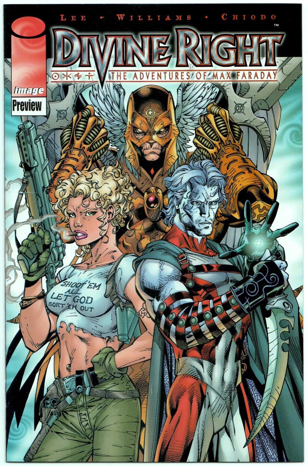 Divine Right Preview (1997) #1 NM | Jim Lee | Wildstorm | Image Comics