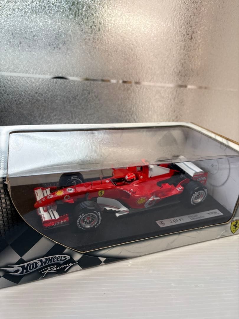 Hot Wheels 1/18 Ferrari 248 F1 Michael Schumacher Diecast Model Car Red