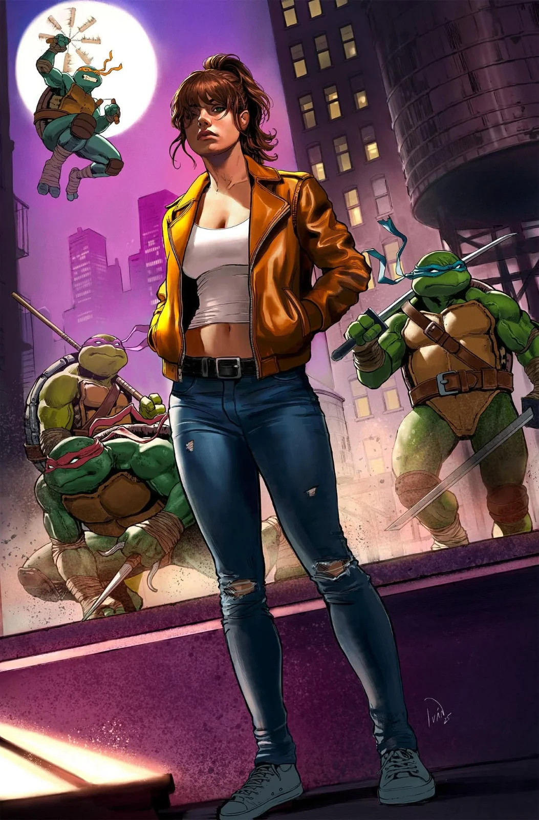 Teenage Mutant Ninja Turtles #13 Ivan Talavera Variant Cover IDW Publishing LTD