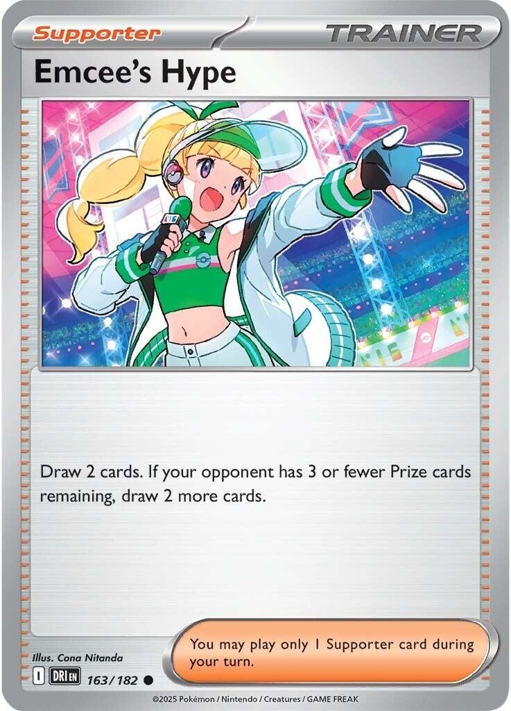 Emcee's Hype DRI 163/182 C NM