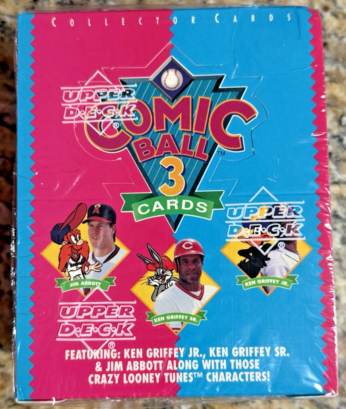 1992 Upper Deck Comic Ball 3 Factory Sealed Wax Box From Case