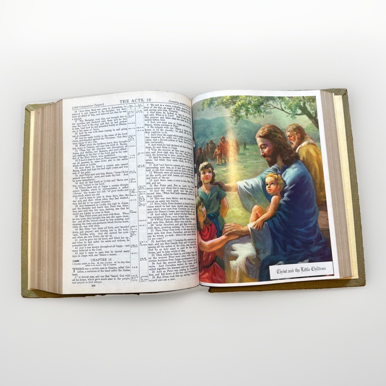 VTG Holy Bible Old New Testament Red Letter Edition KJV Family 1964 Heirloom