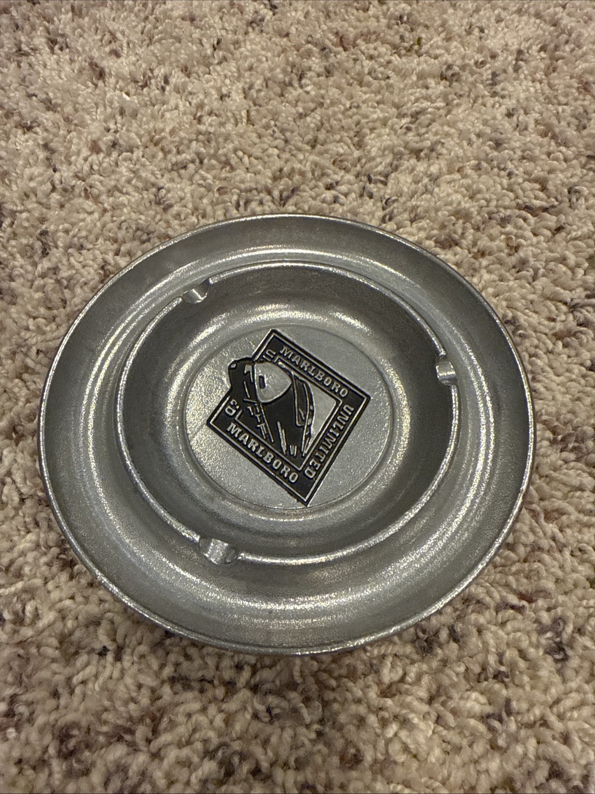 Vintage Marlboro Unlimited Ashtray - Very Good Condition