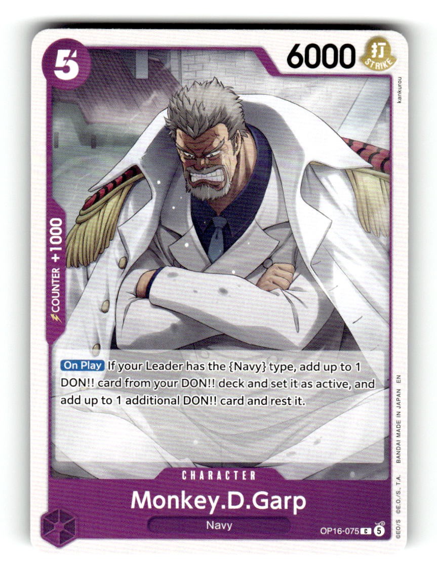 Monkey.D.Garp [OP16 - OP16-075]