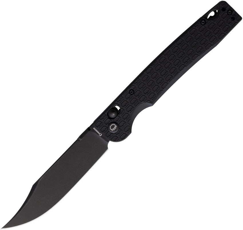 Daggerr Knives Pike Crossbar Lock Blackout FRN Folding 8Cr14MoV Knife PKXBKBW