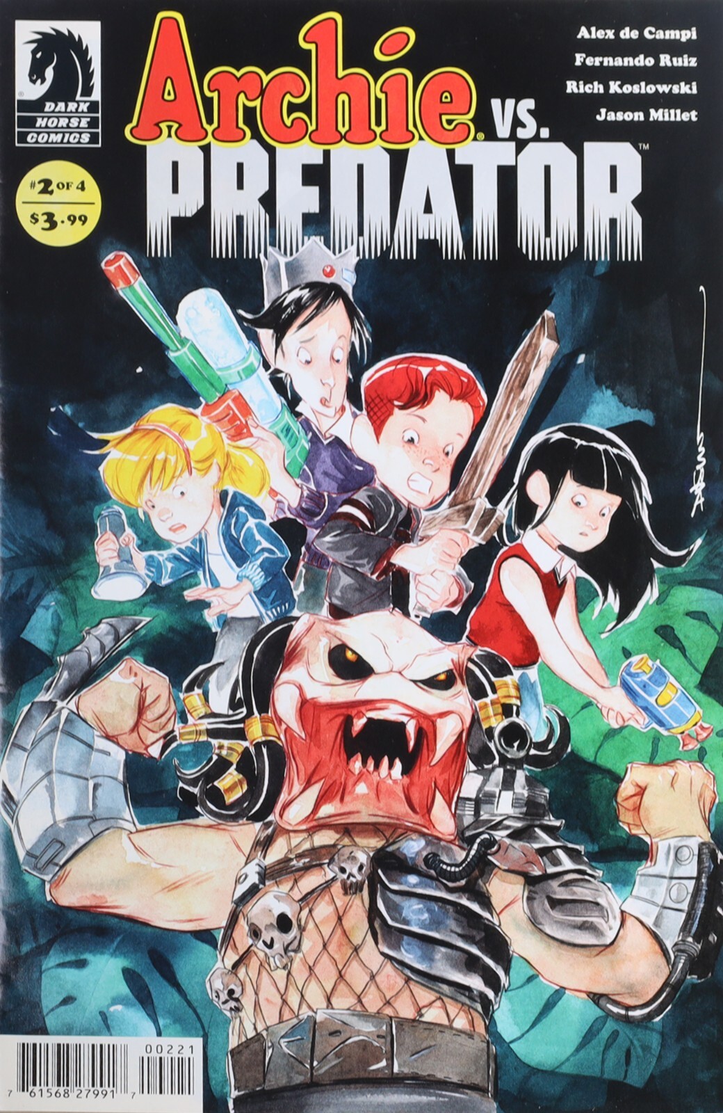 Archie vs. Predator #2 Variant Cover A-Dustin Nguyen