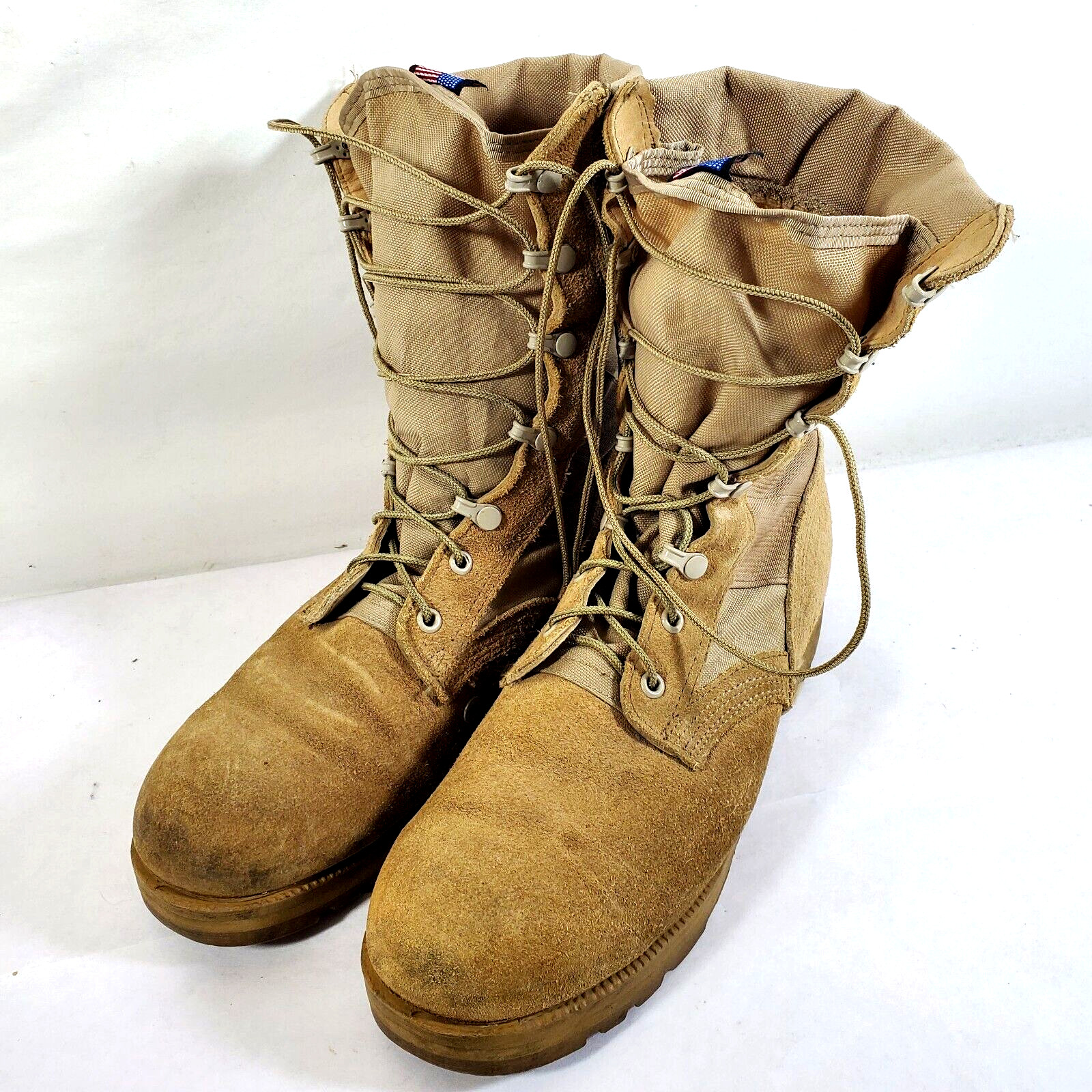Altama US Army Combat Boots Temperate Weather Gore-tex Tan Vibram
