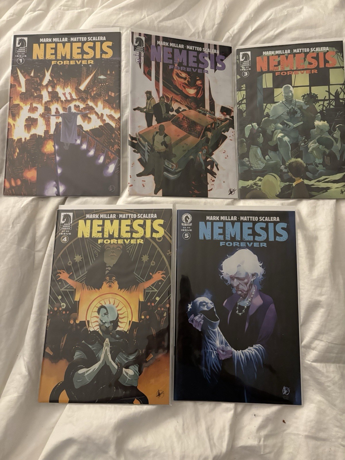 Nemesis: Forever #1-5 Complete Set (2025-2026) Dark Horse Comics 