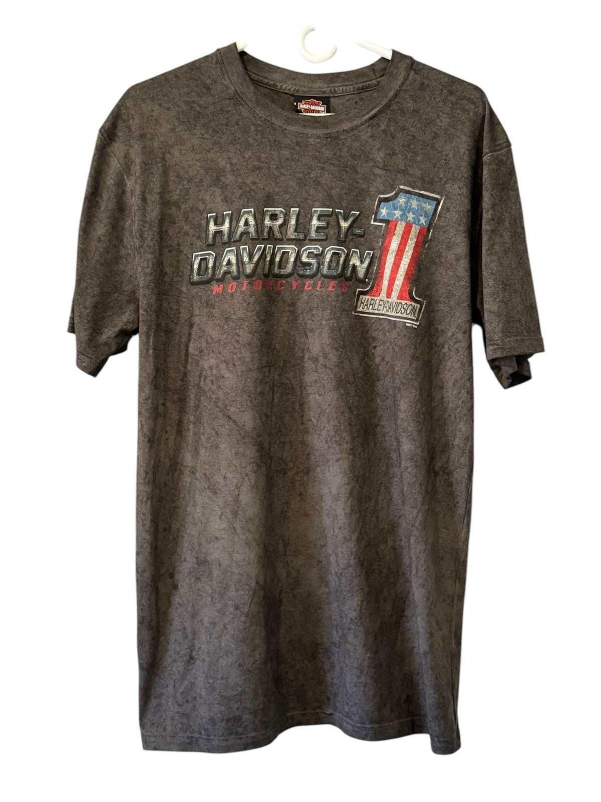 Ozark MO Harley Davidson Shirt Men Large Smokey Short Sleeve #1 Motorcycle￼