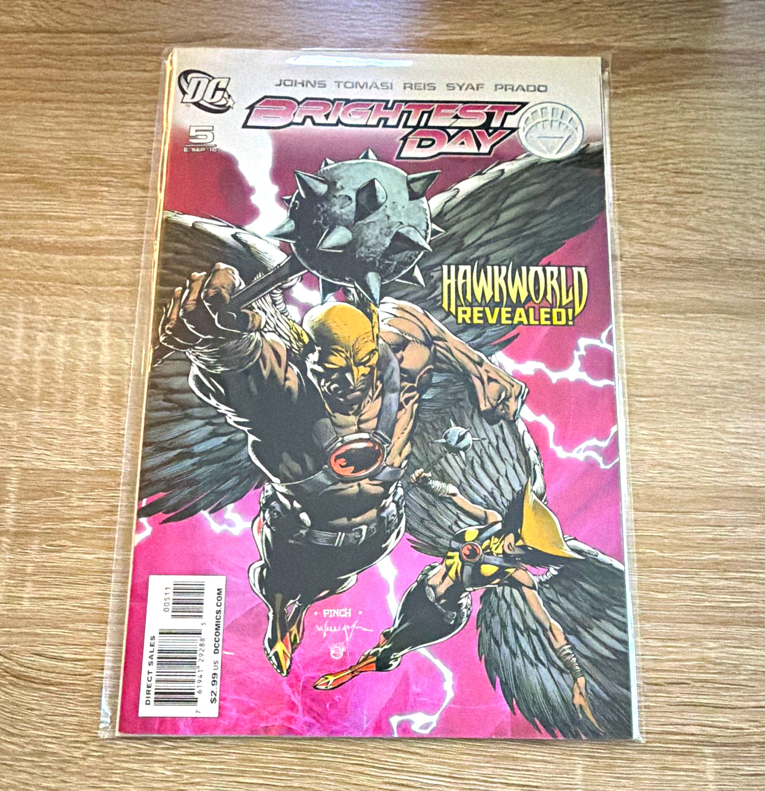 DC Comics Brightest Day #5 Hawkman - Geoff Johns, Tomasi, David Finch